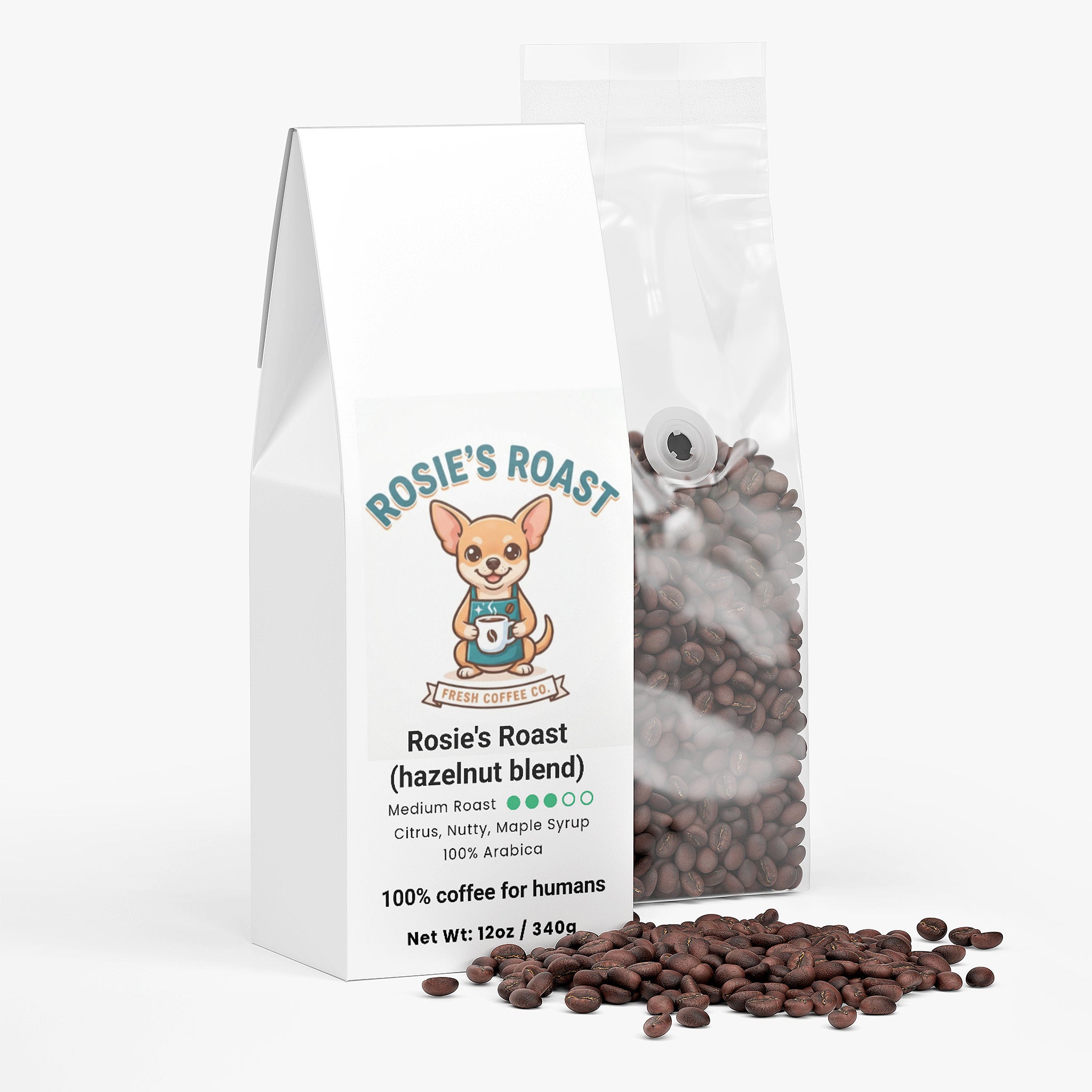 Rich Hazelnut Coffee (Medium Roast)